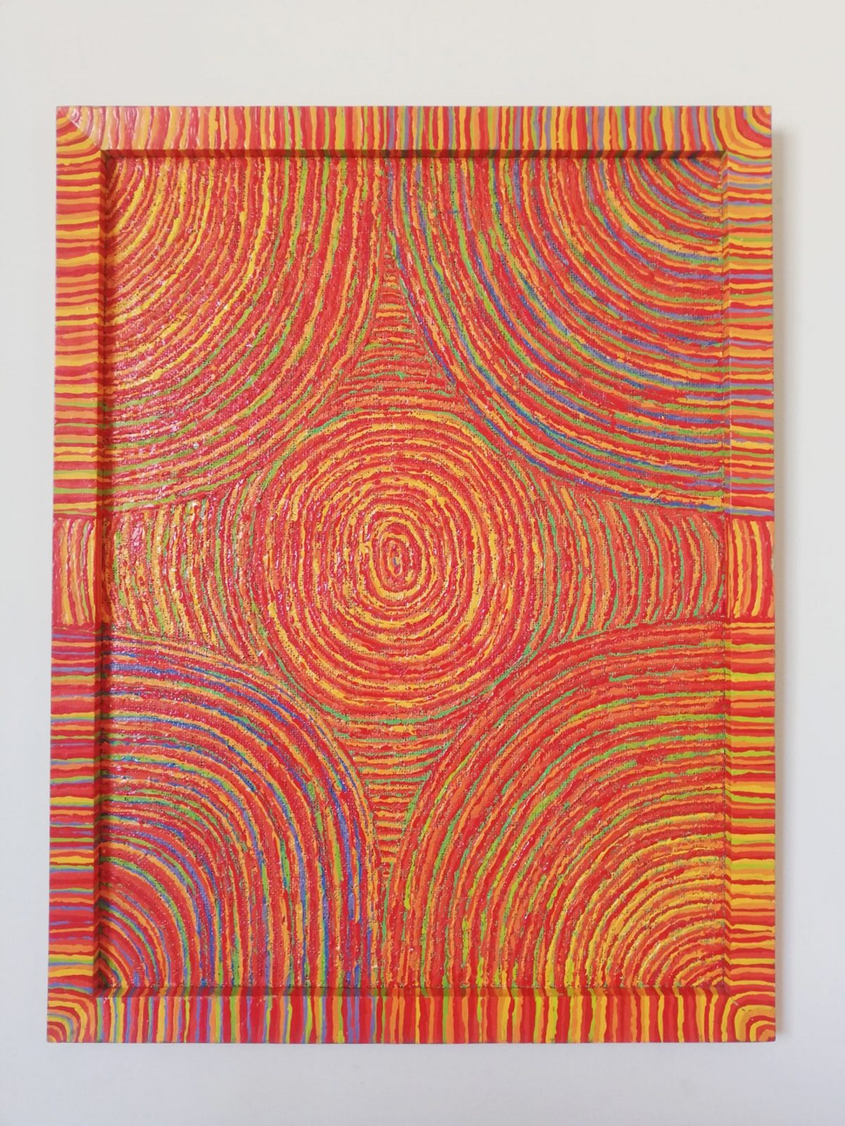 PINTURA CÍRCULOS AL ESMALTE